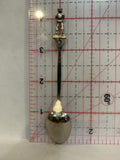 Peace River Alta Alberta Davis Mascot Souvenir Spoon