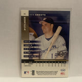 #80 Ben Sheets Milwaukee Brewers 2002 Donruss Leaf Baseball Card HL