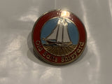 Old Salts Shipyard Lapel Hat Pin CH