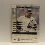 #15 Carlos Lee Chicago White Sox 2002 Donruss Leaf Baseball Card HL