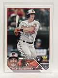 #250 Adley Rutschman All Stars Rookie Baltimore Orioles 2023 Topps Series One Baseball Card