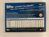 #197 Jacoby Ellsbury New York Yankees 2017 Topps Series One Baseball Card