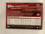 #200 Homer Bailey Cincinnati Reds 2017 Topps Series One Baseball Card