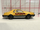 Yellow Gambler 4 Ford Thunderbird Car 1/67 #217 Majorette Diecast Car
