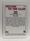 #WC-9 Hank Aaron 30/30 Milwaukee Brewers 2023 Topps Series One Baseball Card