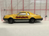 Yellow Gambler 4 Ford Thunderbird Car 1/67 #217 Majorette Diecast Car