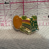 Irish Power Pot of Glod Rainbow  Lapel Pin