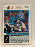 #56 Dale Craigwell San Jose Sharks 1993-94 Upper Deck Hockey Card  NHL