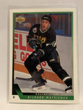 #55 Richard Matvichuk Dallas Stars 1993-94 Upper Deck Hockey Card  NHL
