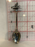 Jasper Canada skier Skiing Souvenir Spoon