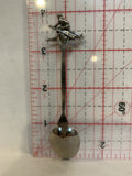 Jasper Canada skier Skiing Souvenir Spoon