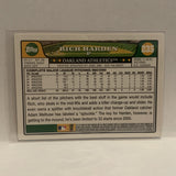#235 Rich Harden Oakland Athletics 2008 Topps Baseball Card HL