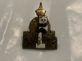 Calgary City Panda Tower Lapel Hat Pin CH