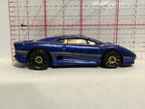 Blue Racer Car 1992 Lamborghini Hot Wheels Diecast Car