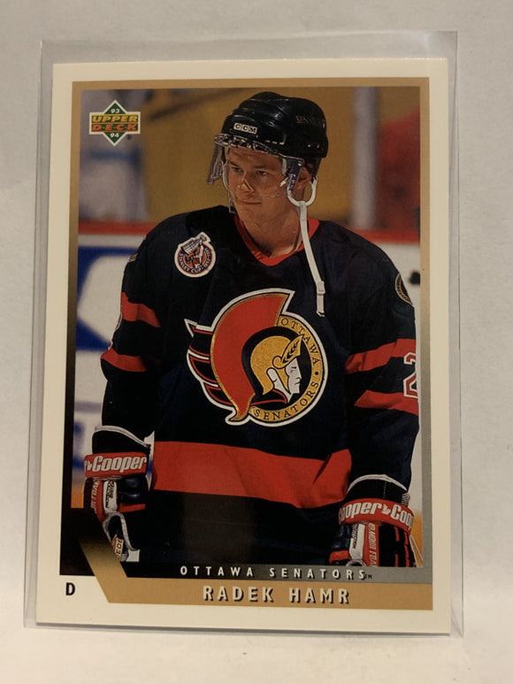 #34 Radek Hamr Ottawa Senators 1993-94 Upper Deck Hockey Card  NHL