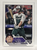 #110 Randal Grichuk Colorado Rockies 2023 Topps Series One Baseball Card