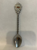 Red Willow Alberta Rose  Souvenir Spoon