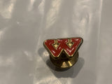 W Logo Lapel Hat Pin CH