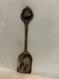 Rosebud Alberta Wild Rose Flower Shovel Souvenir Spoon