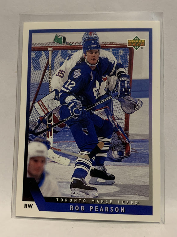 #48 Rob Pearson Toronto Maple Leafs 1993-94 Upper Deck Hockey Card  NHL