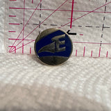 E Flag Logo  Lapel Pin