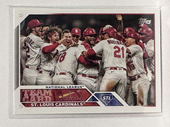 #234 Busch Stadium St Louis Cardinals 2023 Topps Series One Baseball Card