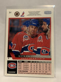 #31 Matt Schneider Montreal Canadiens 1993-94 Upper Deck Hockey Card  NHL