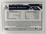 #234 Busch Stadium St Louis Cardinals 2023 Topps Series One Baseball Card