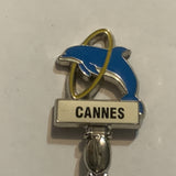 Cannes Dolphin Ring Collectable Souvenir Spoon CW