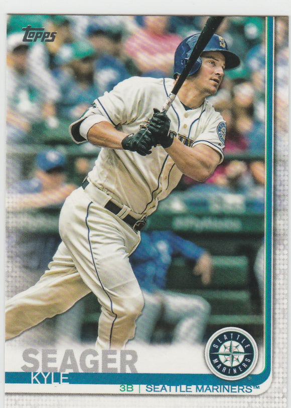 #232 Kyle Seager Seattle Mariners 2019 Topps Baseball Series 1