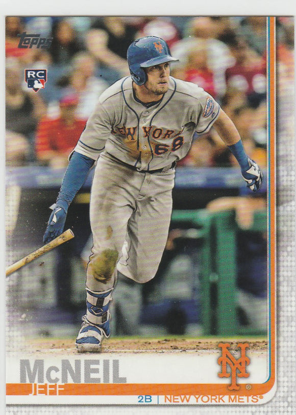 #281 Jeff Mcneil New York Mets 2019 Topps Baseball Series 1 RC