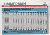 #133 Ryan Zimmerman Washington Nationals 2019 Topps Baseball Series 1