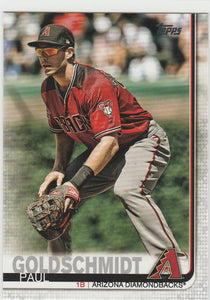 #297 Paul Goldschmidt Arizona Diamondbacks 2019 Topps Baseball Series 1