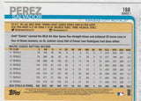 #168 Salvador Perez Kansas City Royals 2019 Topps Baseball Series 1