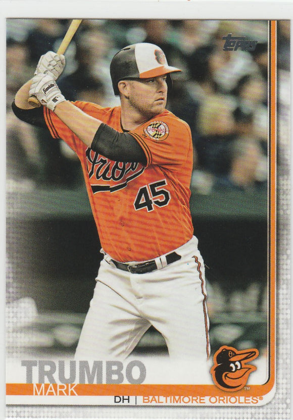 #131 Mark Trumbo Baltimore Orioles 2019 Topps Baseball Series 1