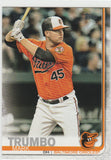 #131 Mark Trumbo Baltimore Orioles 2019 Topps Baseball Series 1