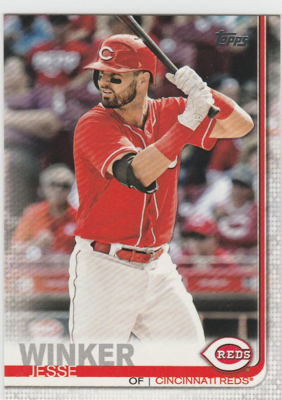 #146 Jesse Winker Cincinnati Reds 2019 Topps Baseball Series 1