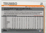 #131 Mark Trumbo Baltimore Orioles 2019 Topps Baseball Series 1