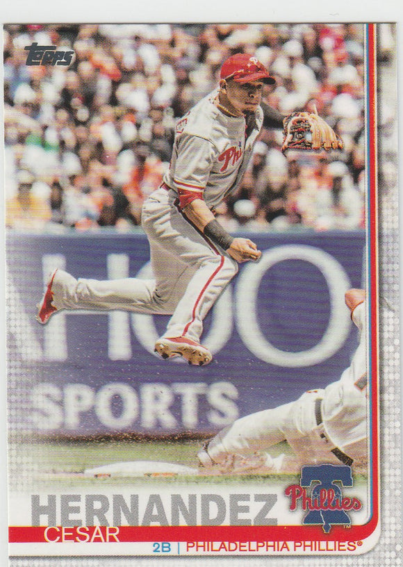 #331 Cesar Hernandez Philadelphia Phillies 2019 Topps Series 1 Baseball