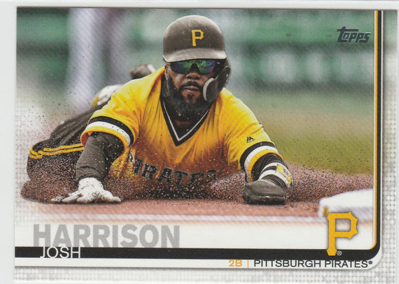 #339 Josh Harrison Pittsburgh Pirates 2019 Topps Series 1 Baseball