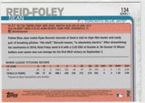 #134 Sean Reid Foley Toronto Blue Jays RC 2019 Topps Series 1 Baseball