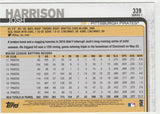 #339 Josh Harrison Pittsburgh Pirates 2019 Topps Series 1 Baseball
