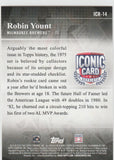 ICR-14 Robin Yount Milwaukee Brewers 2019 Topps Series 1 Baseball reprint