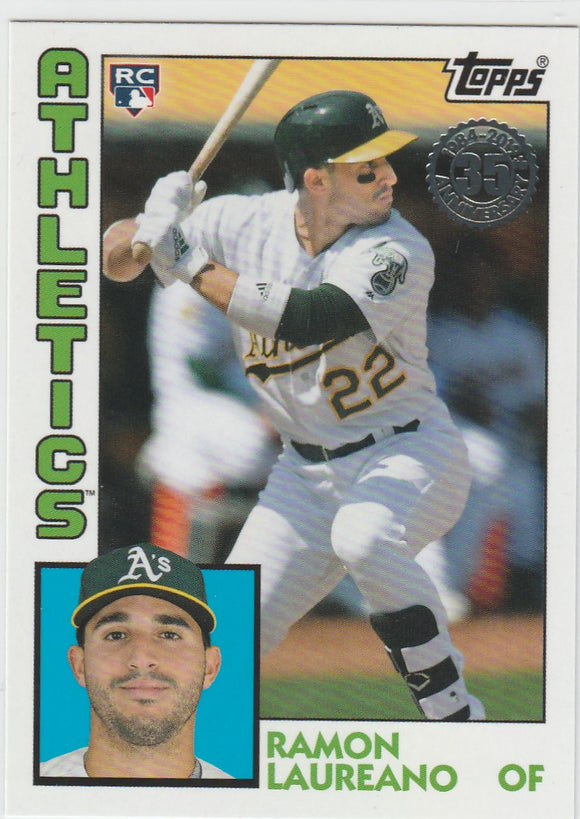 T84-28 Ramon Laureano Oakland Athletics RC 2019 Topps Series 1 Baseball