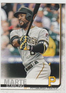 #253 Starling Marte Pittsburgh Pirates 2019 Topps Series 1 Baseball