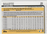 #253 Starling Marte Pittsburgh Pirates 2019 Topps Series 1 Baseball