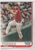 #176 Trea Turner Washington Nationals 2019 Topps Series 1 Baseball