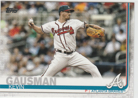 #317 Kevin Gausman Atlanta Braves 2019 Topps Series 1 Baseball