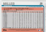 #293 Andrew Miller Cleveland Indians 2019 Topps Series 1 Baseball