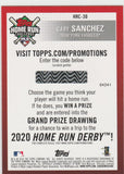 HRC-30 Gary Sanchez New York Yankees 2019 Topps Series 1 Baseball